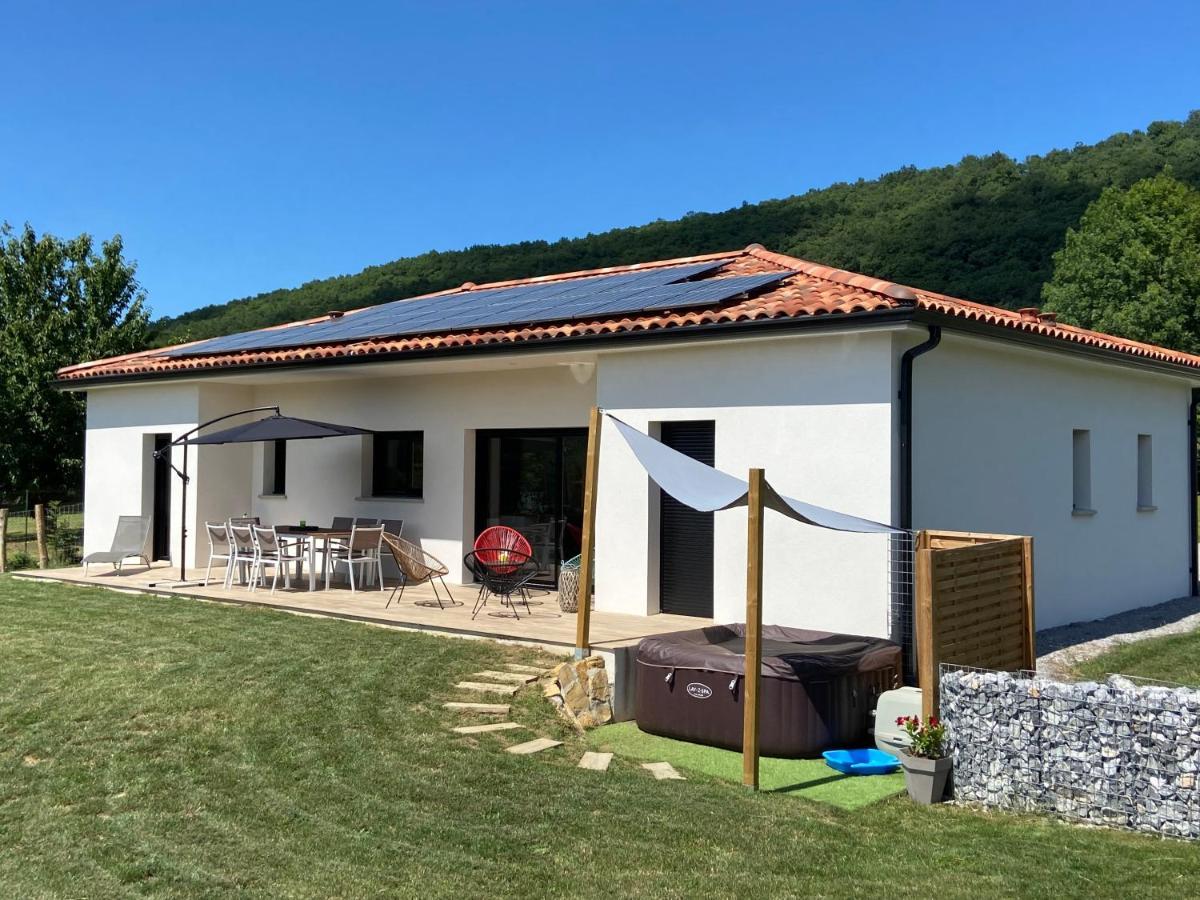 Villa Jacuzzi, Terrain De Petanque Et Aire De Jeux Vue Sur Les Pyrenees Seilhan Kültér fotó